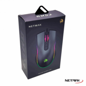 Mouse Gamer USB con 7 botones Luz LED RGB NETMAK: imagen 3
